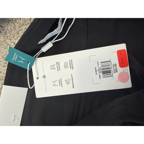 NWT Lady Hagen 7" Tummy Control Golf Shorts – Black – Small - Picture 6 of 6